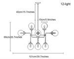 Molecule Chandelier Marie Antonette 