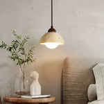 Japandi style Travertine Pendant | Japanese Retro Lighting pendant light Shop Marie Antonette 