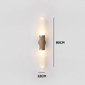 Leopolda Modern Sconce Wall Light Modern Sconce Wall Light For Living Roon Home Decor Wall Lamp For Bedroom Nordic Long Wall Lights Fixture Marie Antonette 1head Warm White (2700-3500K) | Frosted glass 