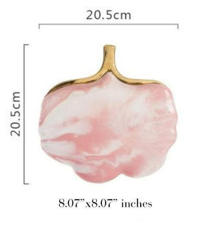 Petal Plate Marie Antonette Pink 20.5x20.5 