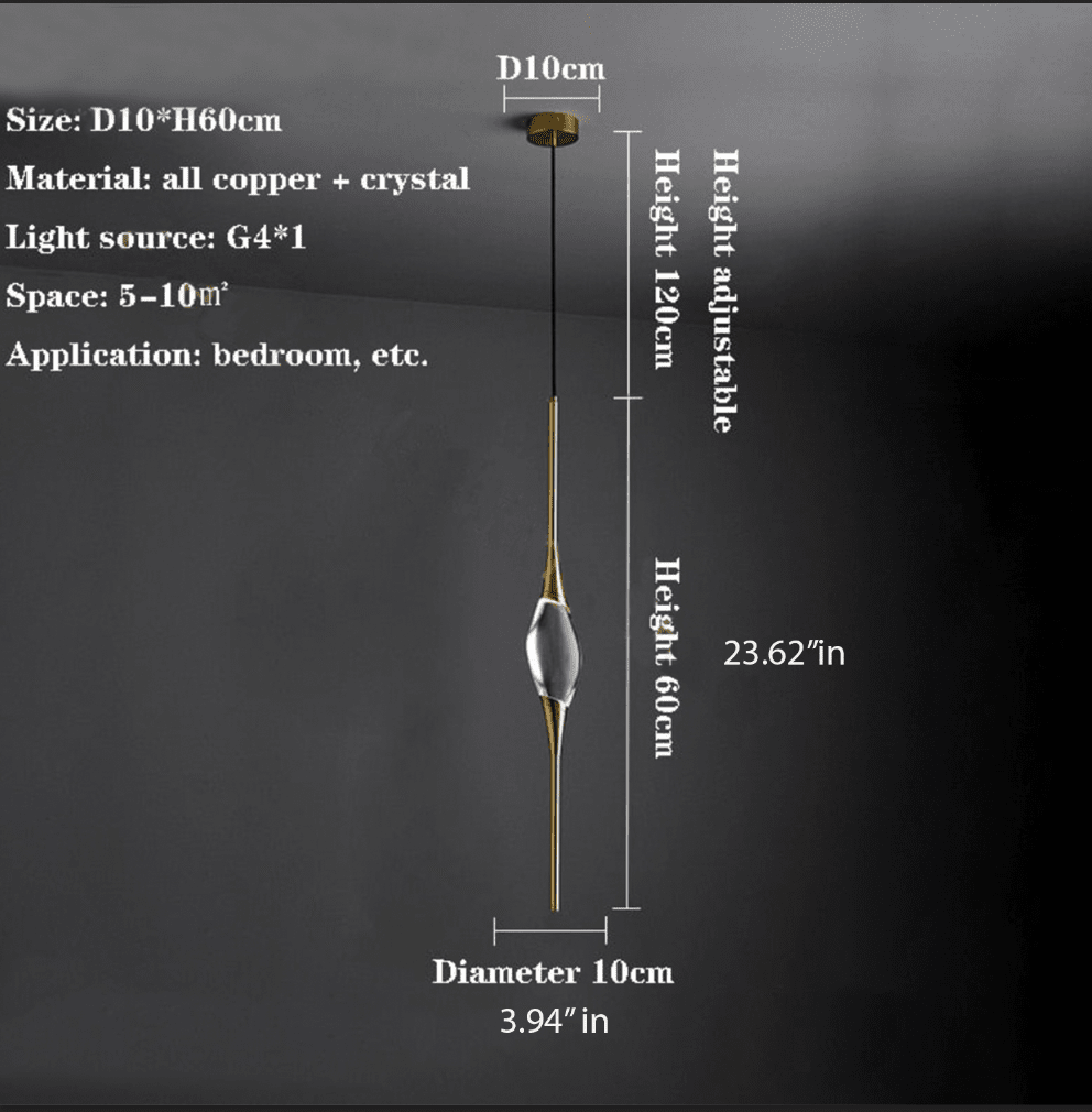 Bijou Cristal Pendant Marie Antonette 