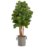 5’ Fiddle Leaf Fig Artificial Tree Marie Antonette 