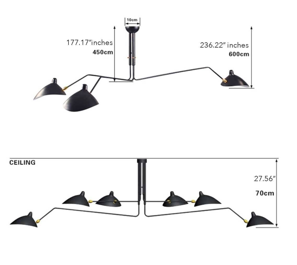 Kovo Swing Arm Lamp Marie Antonette 