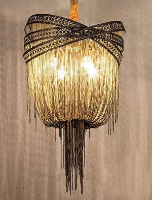 La Passion Bronze Aluminum Chandelier Light Marie Antonette D500mm H800mm 