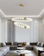 La Muse Brass LED Suspension Marie Antonette 