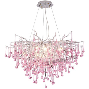 Droplets Crystal Luxuriant Chandelier and Flush mount Style Marie Antonette 