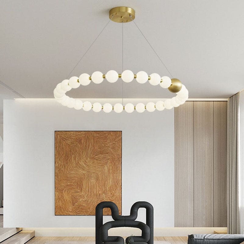 La Muse Brass LED Suspension Marie Antonette 