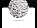 Round Metal Scuptural Art - Water Ripple Effect Ondulation de l'eau Marie Antonette 