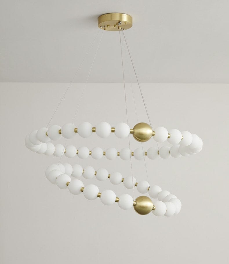 La Muse Brass LED Suspension Marie Antonette 