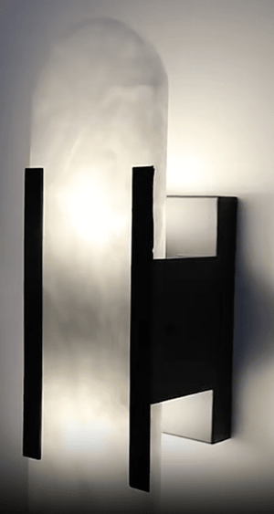 Pierre Sconce Marie Antonette 10CM height 35CM-1 ( 3.94"x 13.78"inches) Matte Black 