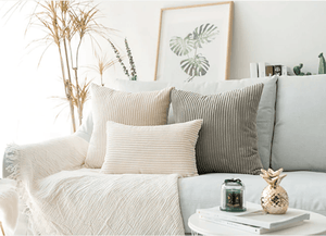 Corduroy Flocking Velvet Cushion Cover marie antonette 