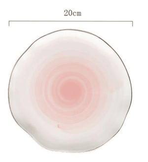 Pink And Blue Blush Set Marie Antonette Pink 20cm Plate 