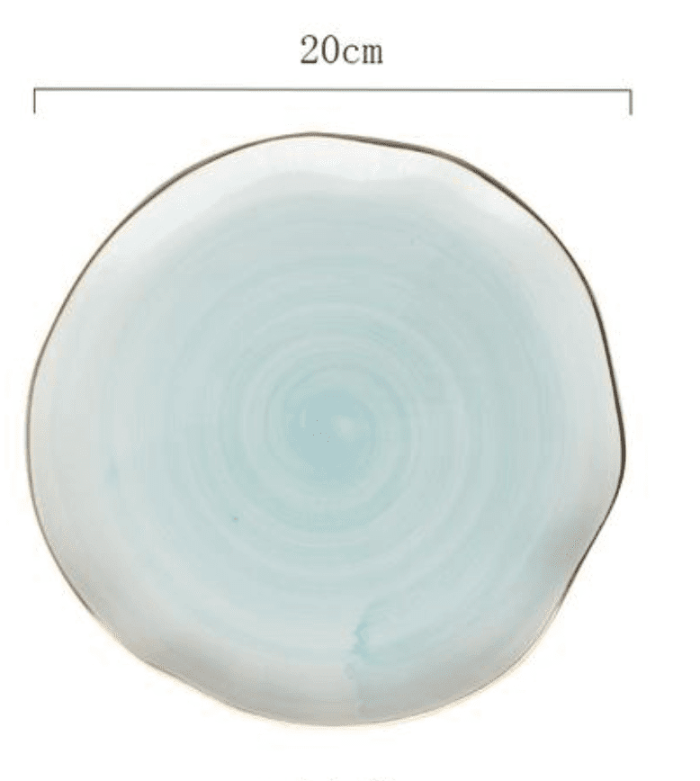 Pink And Blue Blush Set Marie Antonette Blue 20cm Plate 