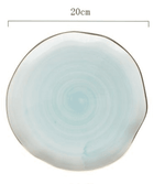 Pink And Blue Blush Set Marie Antonette Blue 20cm Plate 
