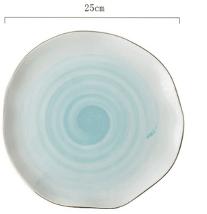 Pink And Blue Blush Set Marie Antonette Blue 25cm Plate 