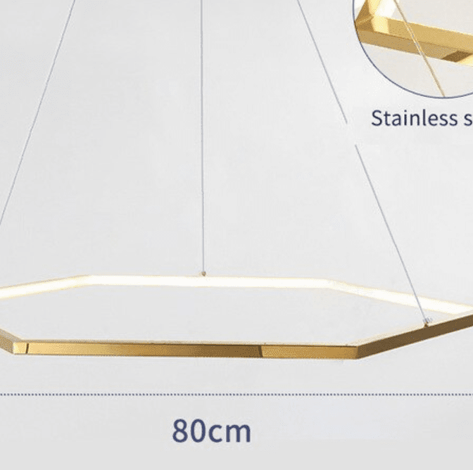Grid LED Lumina Marie Antonette Dia 80CM Cold Light 