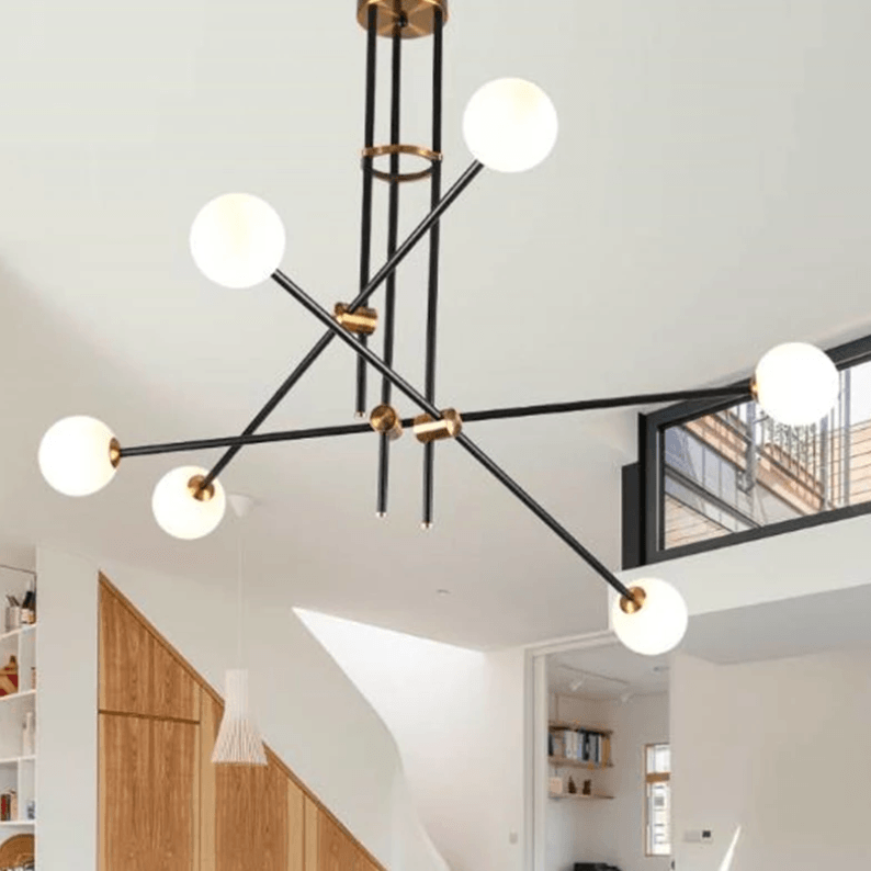 Luna Chandelier marie antonette 6 Heads With led bulbs 