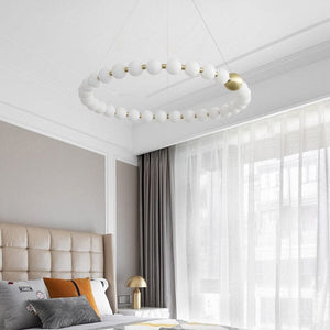 La Muse Brass LED Suspension Marie Antonette 