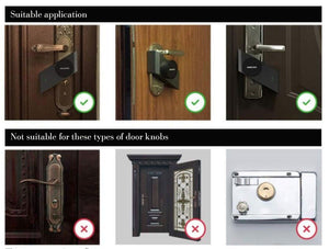 Sherlock Fingerprint + Password Smart Door Lock Marie Antonette 