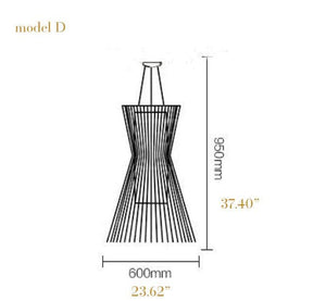 Ghost Pendant Marie Antonette Model D Coffee Lamp body 