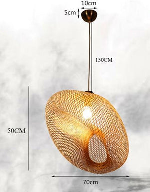 Bamboo Rattan Pendant Marie Antonette C 70CM Czech Republic 