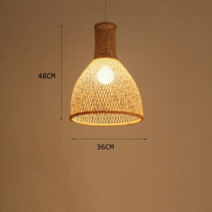 Bamboo Rattan Pendant Marie Antonette G 36CM Czech Republic 