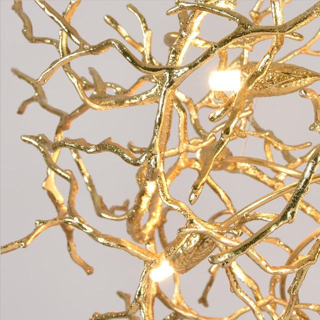 Marquise Branch Chandelier Marie Antonette Gold Body L150cm W90cm H65cm Warm White