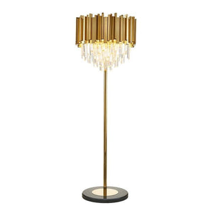 Beaufort Crystal Floor Lamp floorlamp Marie Antonette 