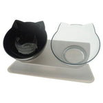 Non-Slip Double Cat Bowl Dog Bowl With Stand Pet Feeding Cat Water Bowl For Cats Food Pet Bowls For Dogs Feeder Product Supplies Marie Antonette Mixed Color Double 