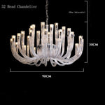 Empire Chandelier stairslighting Marie Antonette 32 Head Chandelier Warm White 