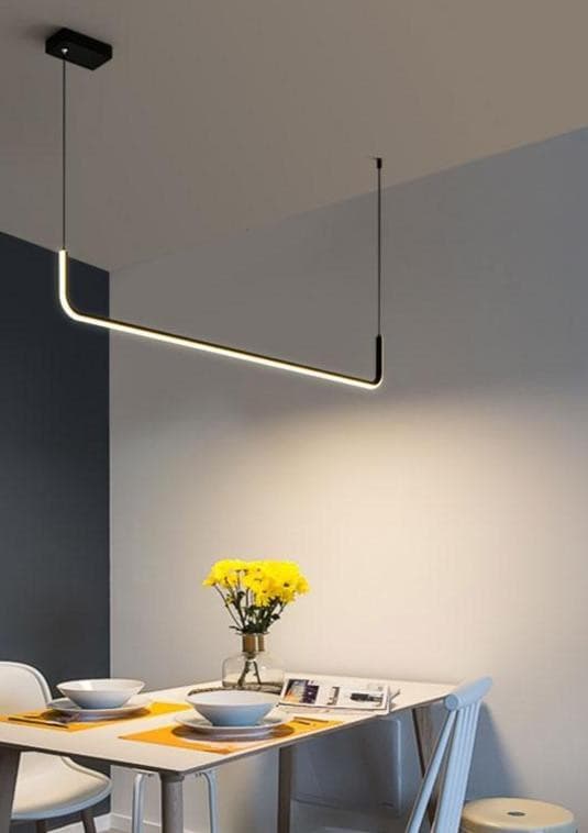 Minimalist Modern Linear Luminaire LED Linear Light Marie Antonette 