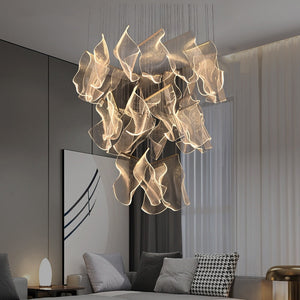 Celine Chandelier LED Linear Light Marie Antonette 