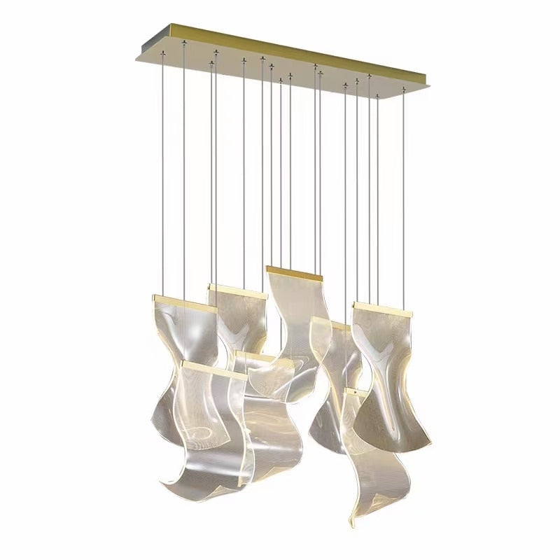 Celine Chandelier LED Linear Light Marie Antonette 