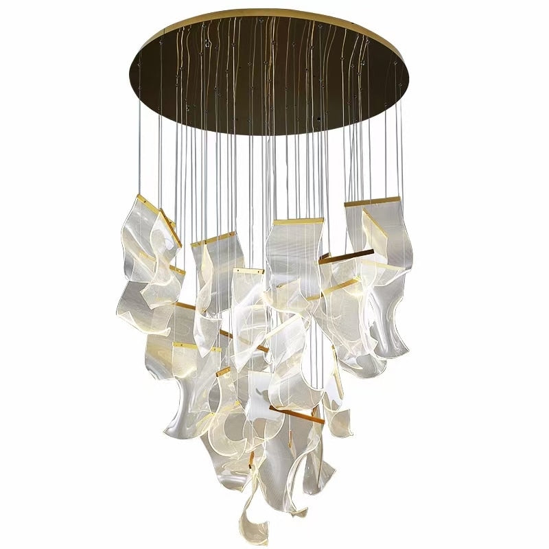 Celine Chandelier LED Linear Light Marie Antonette 