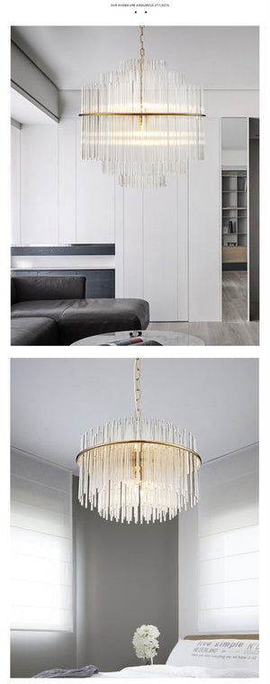 Calista LED Pendant Light LED Linear Light Marie Antonette 