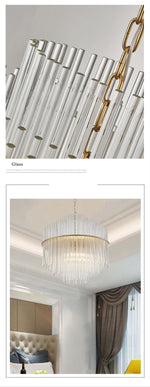 Calista LED Pendant Light LED Linear Light Marie Antonette 