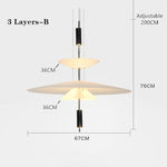 Heiwa Pendant Light pendant Marie Antonette 3 Layers A large gold 3 colors dimming