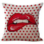 American Anime Pop Art Cushion Cover Marie Antonette 1 