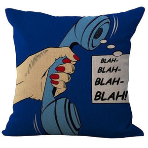 American Anime Pop Art Cushion Cover Marie Antonette 4 