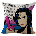 American Anime Pop Art Cushion Cover Marie Antonette 7 