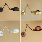 Adjustable Swing Long Arm Wall Light Vintage Home Lighting Loft Industrial Wall Lamp LED Wall Sconce Lampen Appliqued Murales Marie Antonette 