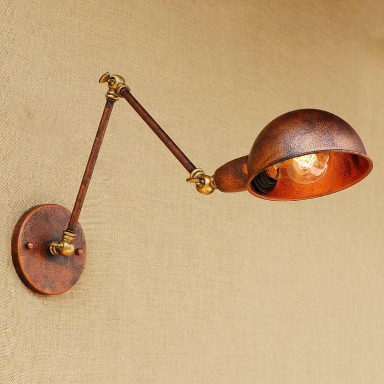 Adjustable Swing Long Arm Wall Light Vintage Home Lighting Loft Industrial Wall Lamp LED Wall Sconce Lampen Appliqued Murales Marie Antonette 