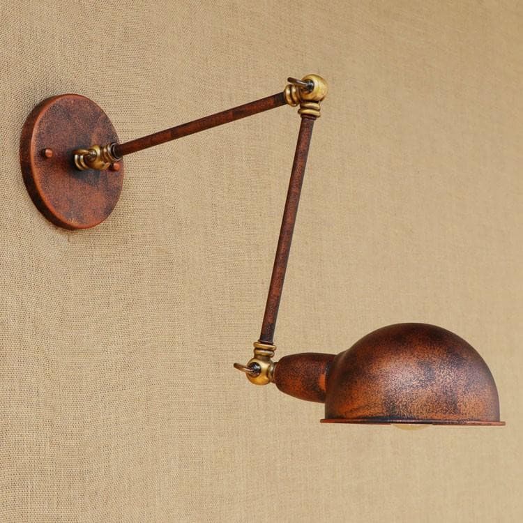 Adjustable Swing Long Arm Wall Light Vintage Home Lighting Loft Industrial Wall Lamp LED Wall Sconce Lampen Appliqued Murales Marie Antonette 