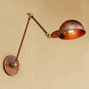 Adjustable Swing Long Arm Wall Light Vintage Home Lighting Loft Industrial Wall Lamp LED Wall Sconce Lampen Appliqued Murales Marie Antonette 