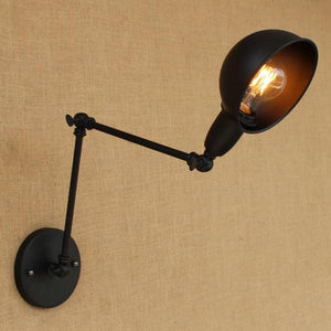 Adjustable Swing Long Arm Wall Light Vintage Home Lighting Loft Industrial Wall Lamp LED Wall Sconce Lampen Appliqued Murales Marie Antonette 