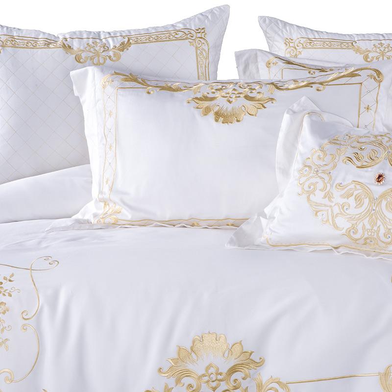 Broderie Royale Egyptian Sheets Marie Antonette 