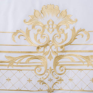 Broderie Royale Egyptian Sheets Marie Antonette 