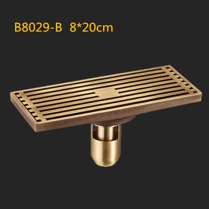 Ligne Luxe Floor Drain Marie Antonette Antique B 