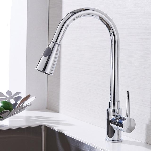 Maurice Kitchen Faucet Marie Antonette Chrome 