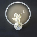 Violinist Sconce Marie Antonette white 5 warm white 